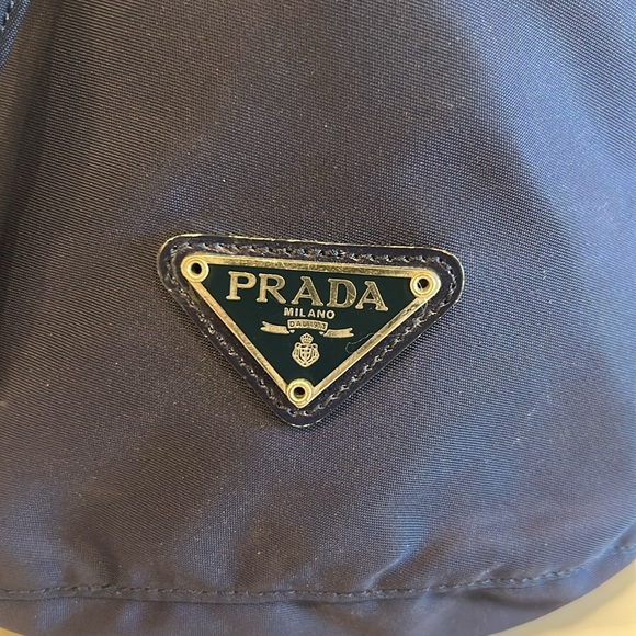 Prada Pouch in Navy - Picture 2 of 6